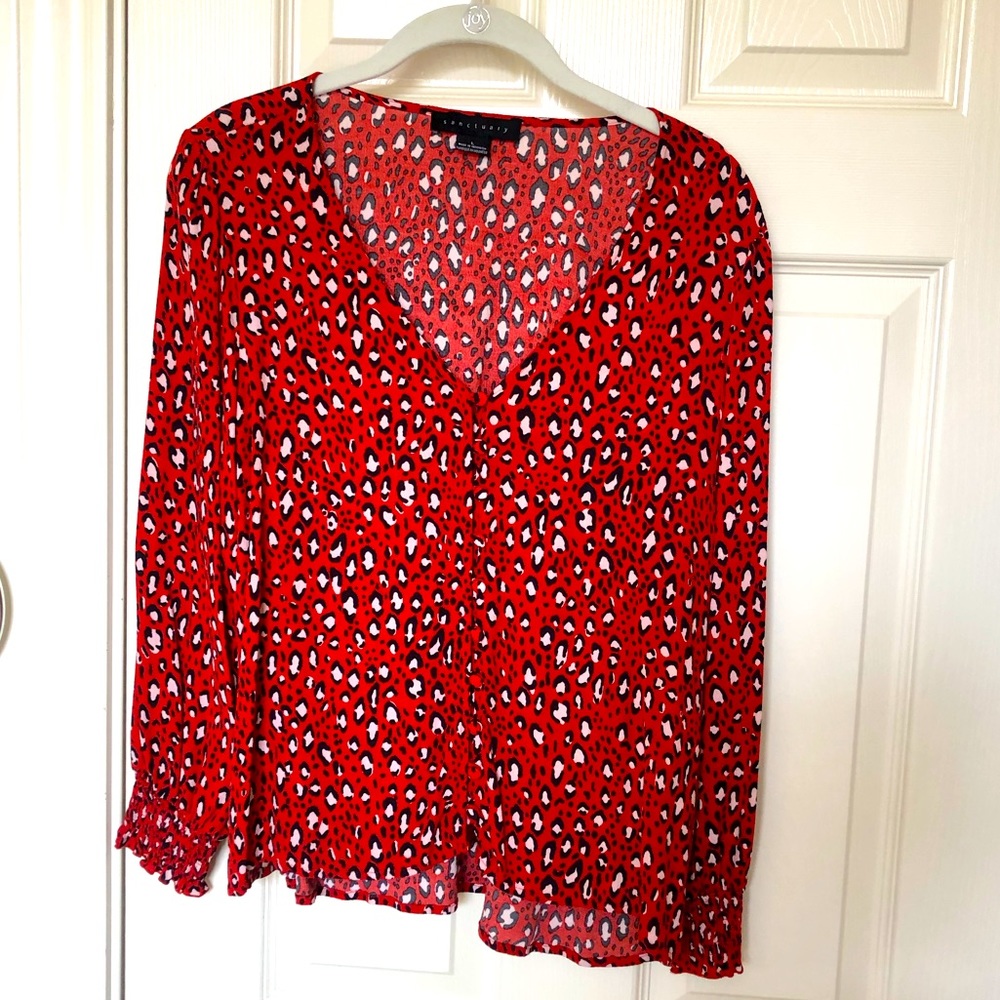 SANCTUARY RED LEOPARD GOIMG OUT TOP! 🐆